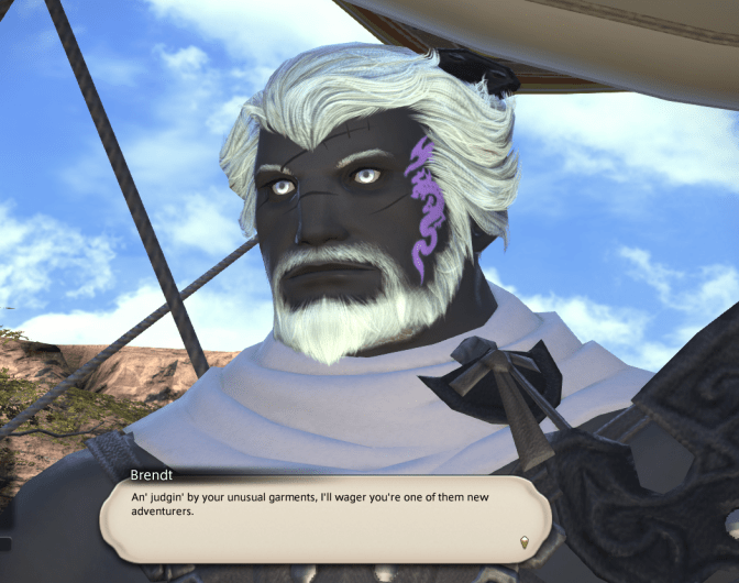 Oh wait, not story. This is his adventure. My mistake. I forgot the proper terminology.