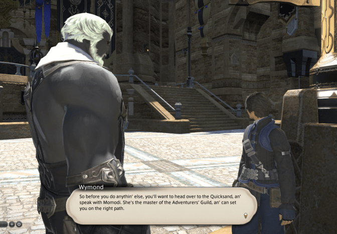 Like, literally you can't do anything at all in this game without first registering with the Adventurer's Guild (Union)